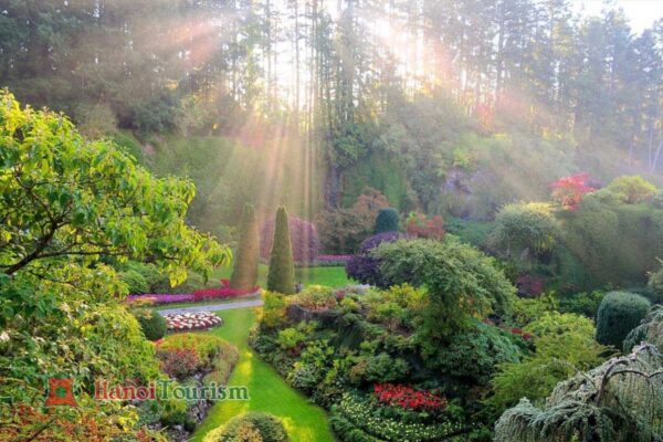 Khu vườn Butchart Gardens - Canada
